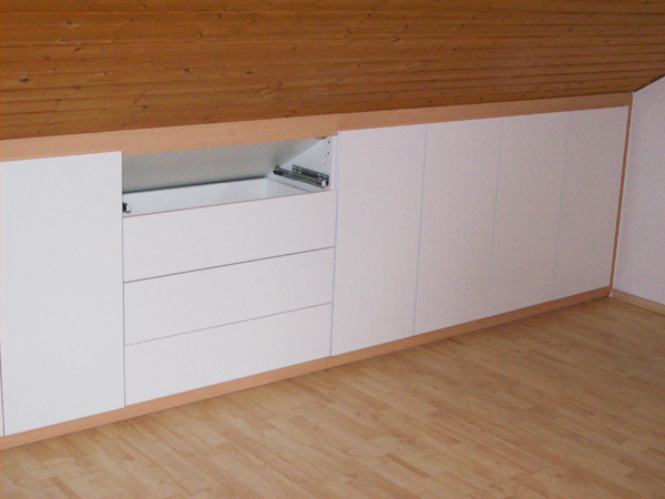  Einbaumöbel Dachschräge 