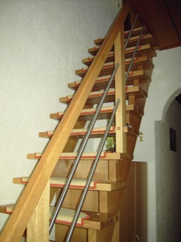  Holztreppe 